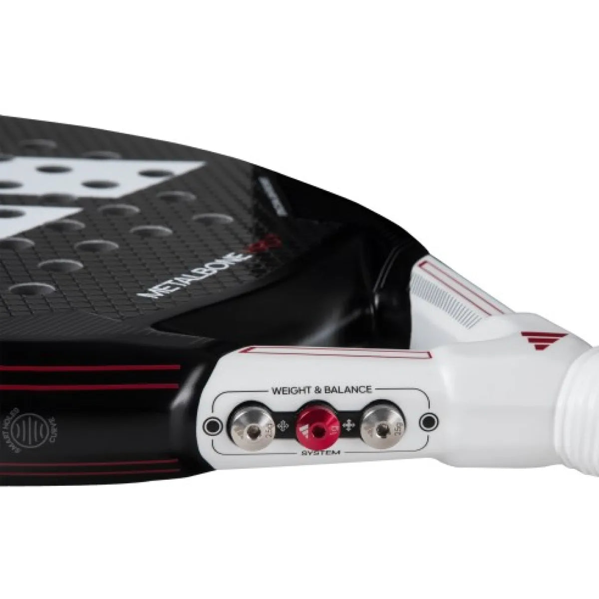 Raquette padel Adidas Ale Galan Metalbone HRD+ 2024 — vue angle