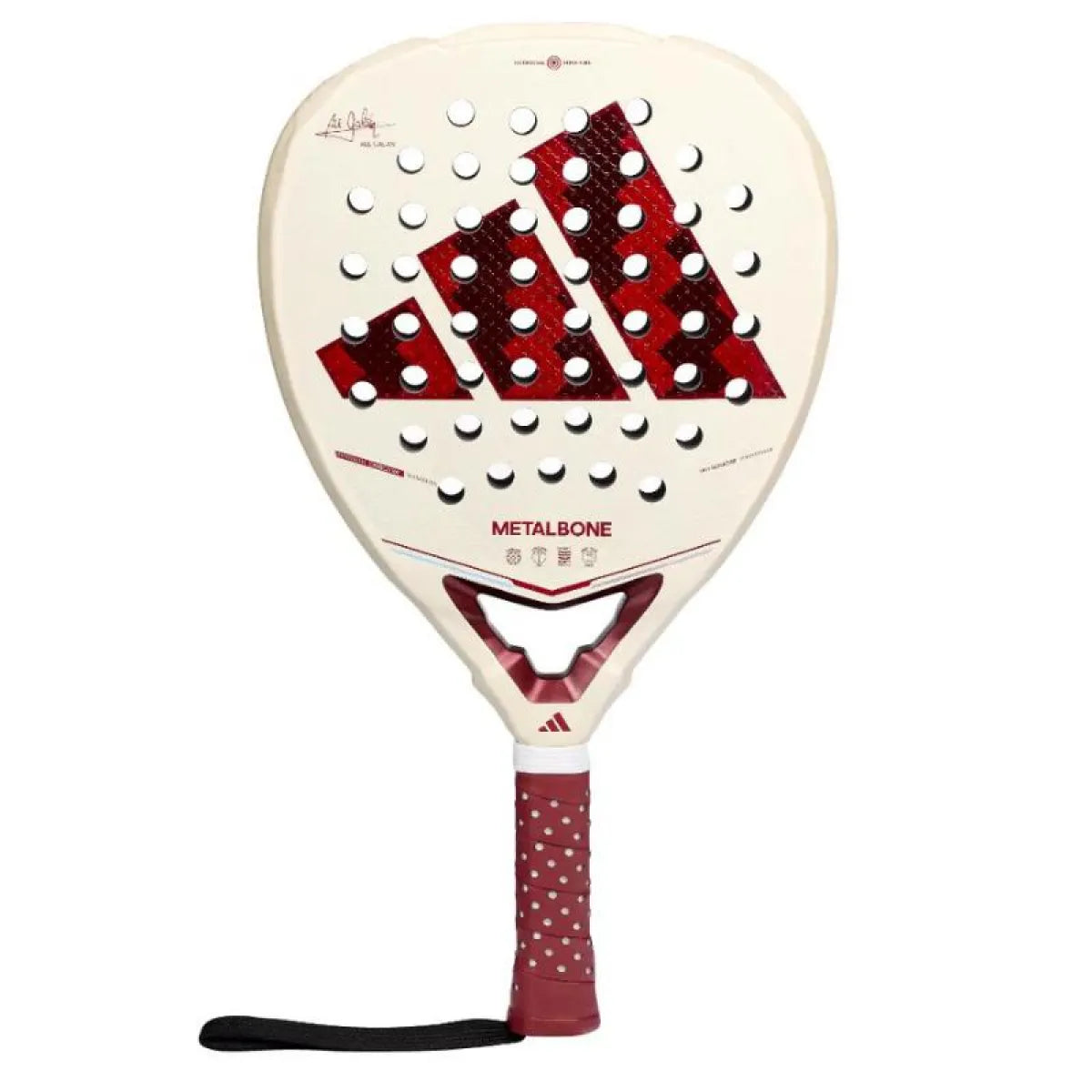 Raquette padel Adidas Ale Galan Metalbone Reserve 2026 — vue de profil