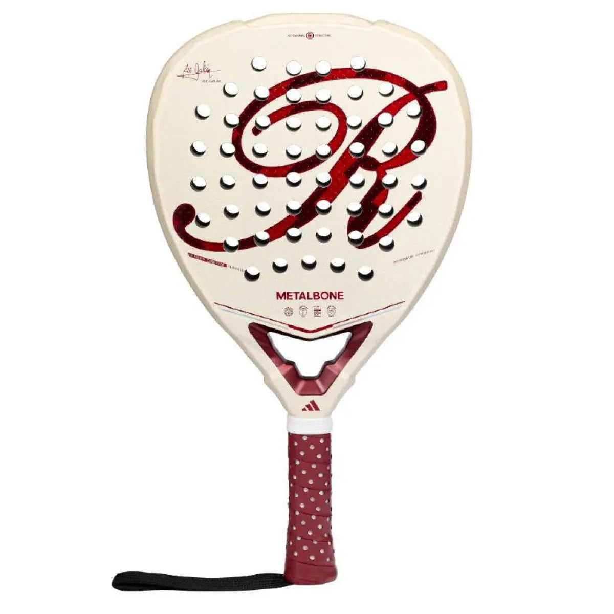 Raquette padel Adidas Ale Galan Metalbone Reserve 2026 — vue de face
