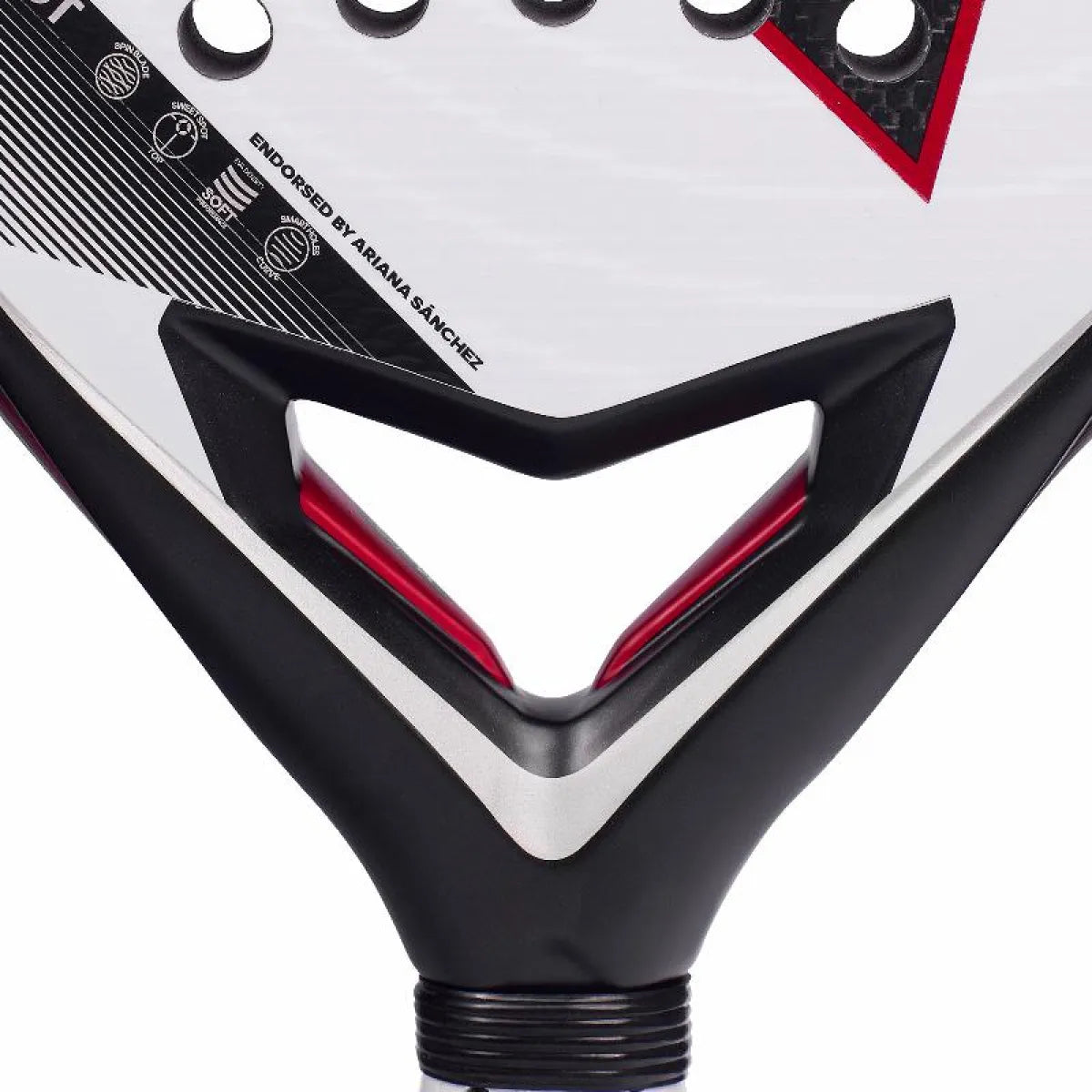 Raquette padel Adidas Ari Sanchez Arrow Hit Pro Edt 2026 — vue en perspective