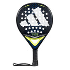 Raquette padel Adidas Arrow Hit blanc bleu Junior 2026 — vue de face