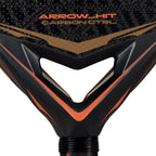 Raquette padel Adidas Arrow Hit Carbon Control 2026 — vue de dessus