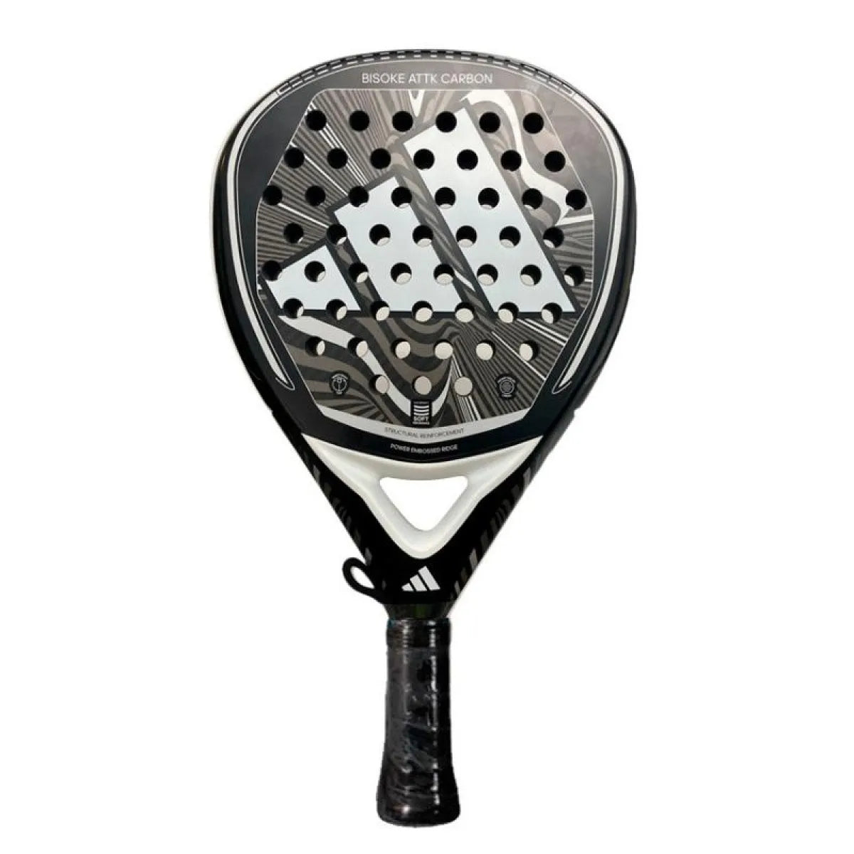 Raquette padel Adidas Bisoke Attk Carbon 2024 — vue de face