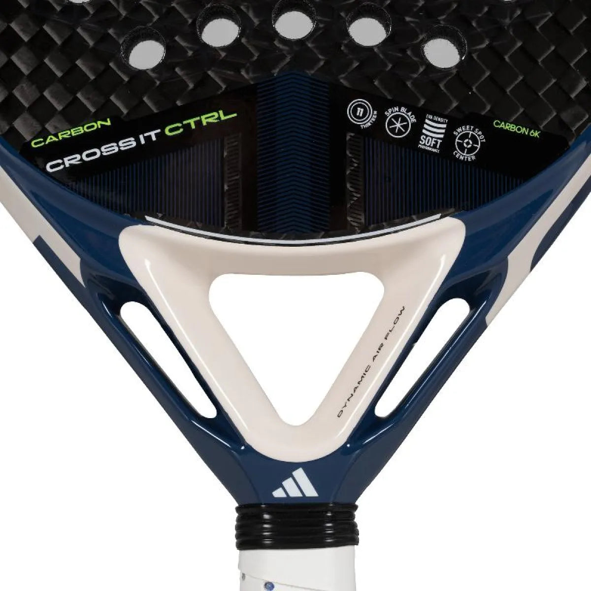 Raquette padel Adidas Cross It Carbon Control 2025 — vue de dos