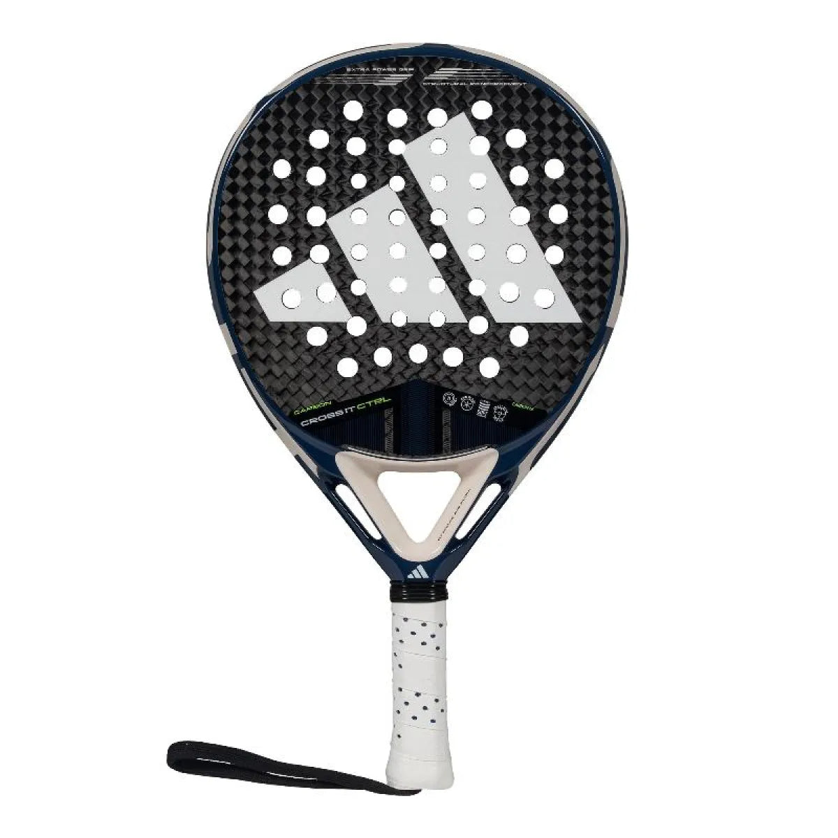 Raquette padel Adidas Cross It Carbon Control 2025 — vue de face