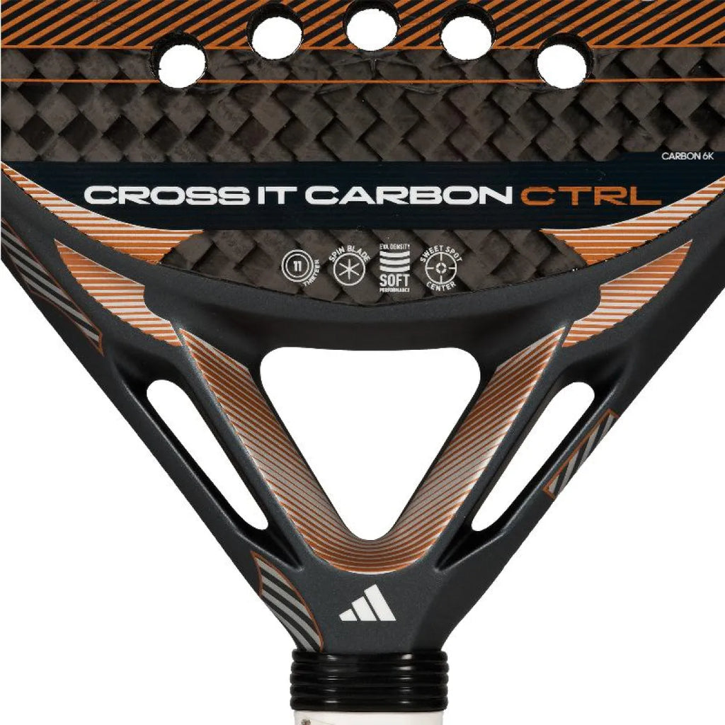 Raquette padel Adidas Cross It Carbon Control 3.5 2026 — vue angle