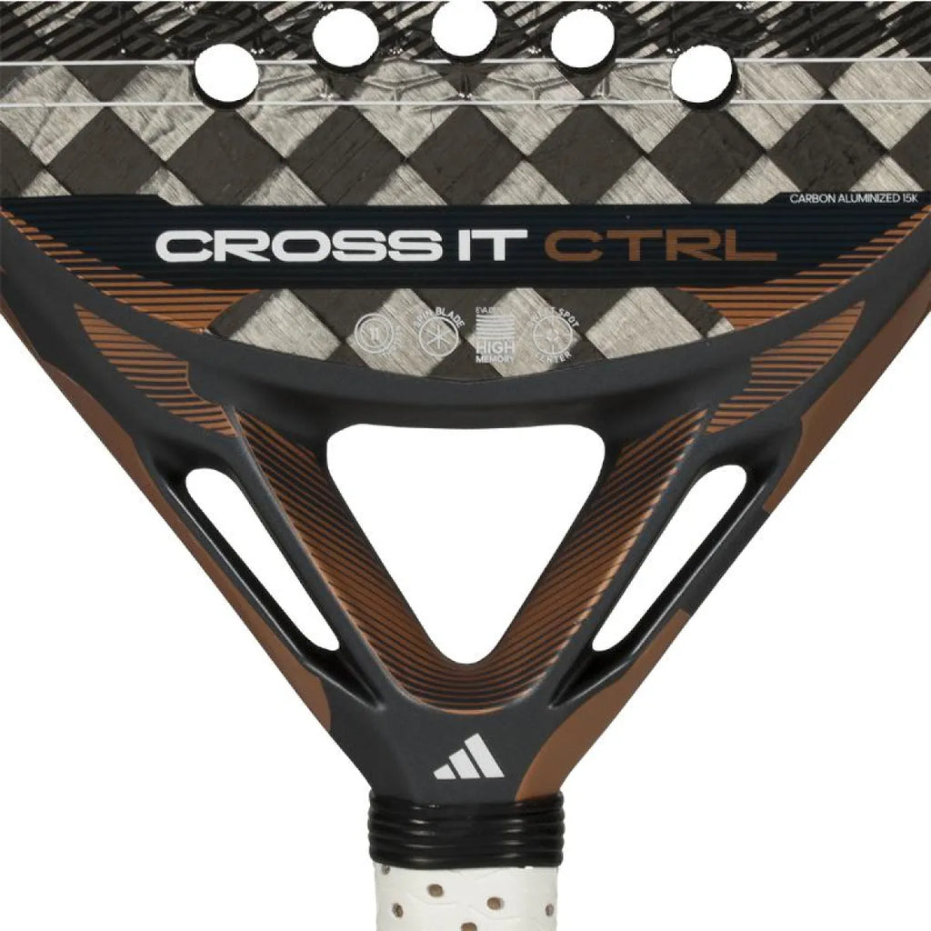 Raquette padel Adidas Cross It Control 3.5 2026 — vue de dessus