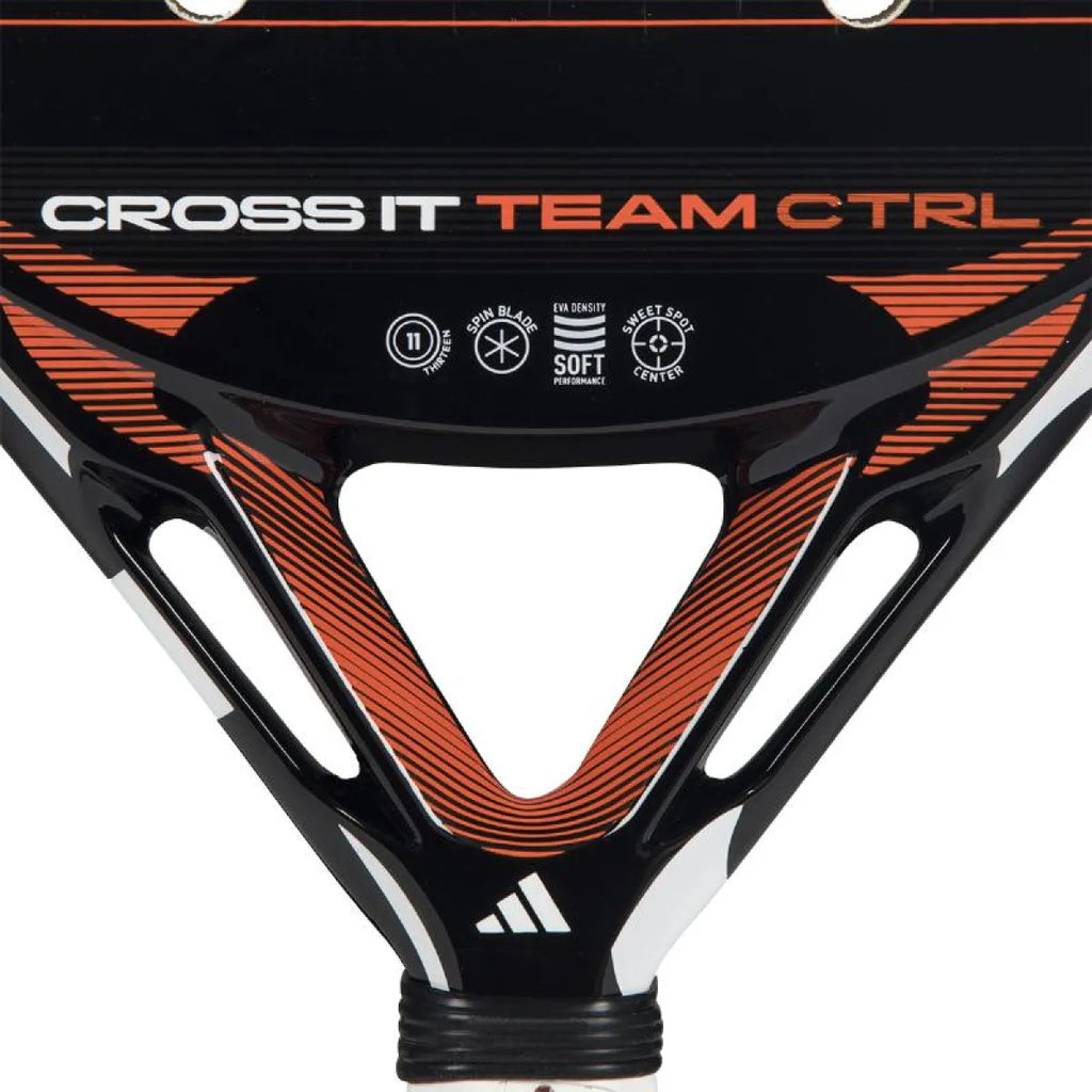 Raquette padel Adidas Cross It Team Control 3.5 2026 — vue de dessus