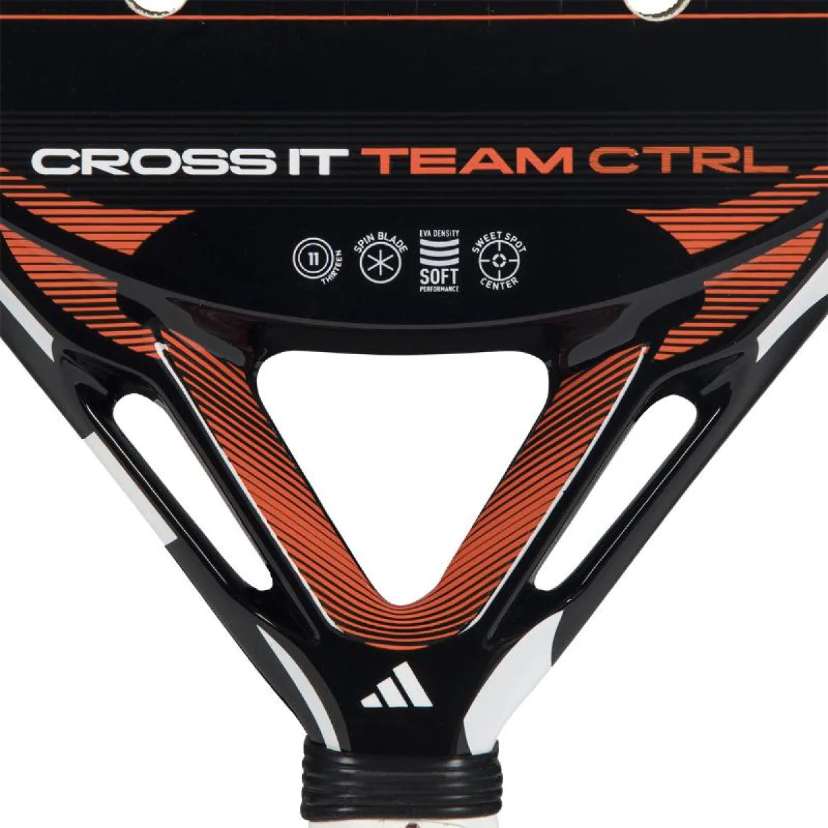 Raquette padel Adidas Cross It Team Control 3.5 2026 — vue de dessus