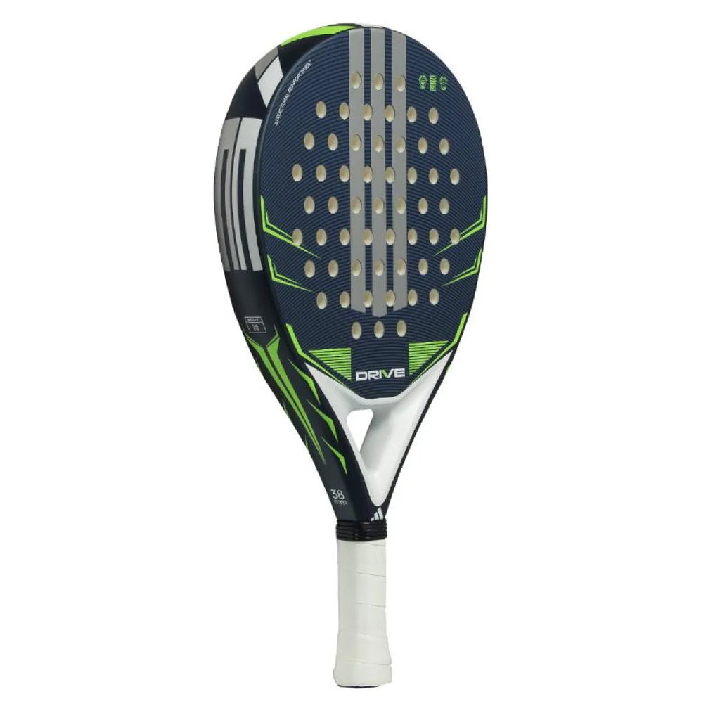 Raquette padel Adidas Drive bleu 3.5 2026 — vue de profil