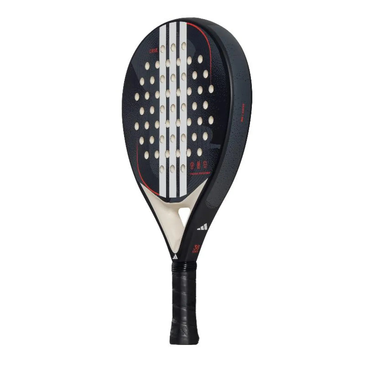 Raquette padel Adidas Drive noir 3.4 2025 — vue de profil 2