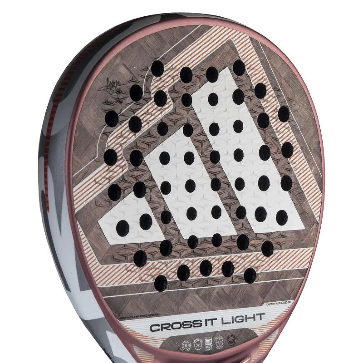 Raquette padel Adidas Marta Ortega Cross It Light 3.5 2026 — vue détail 2