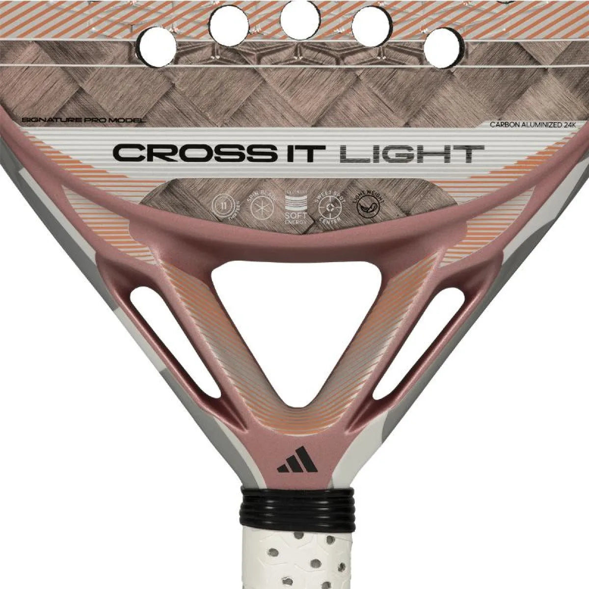 Raquette padel Adidas Marta Ortega Cross It Light 3.5 2026 — vue de dessus