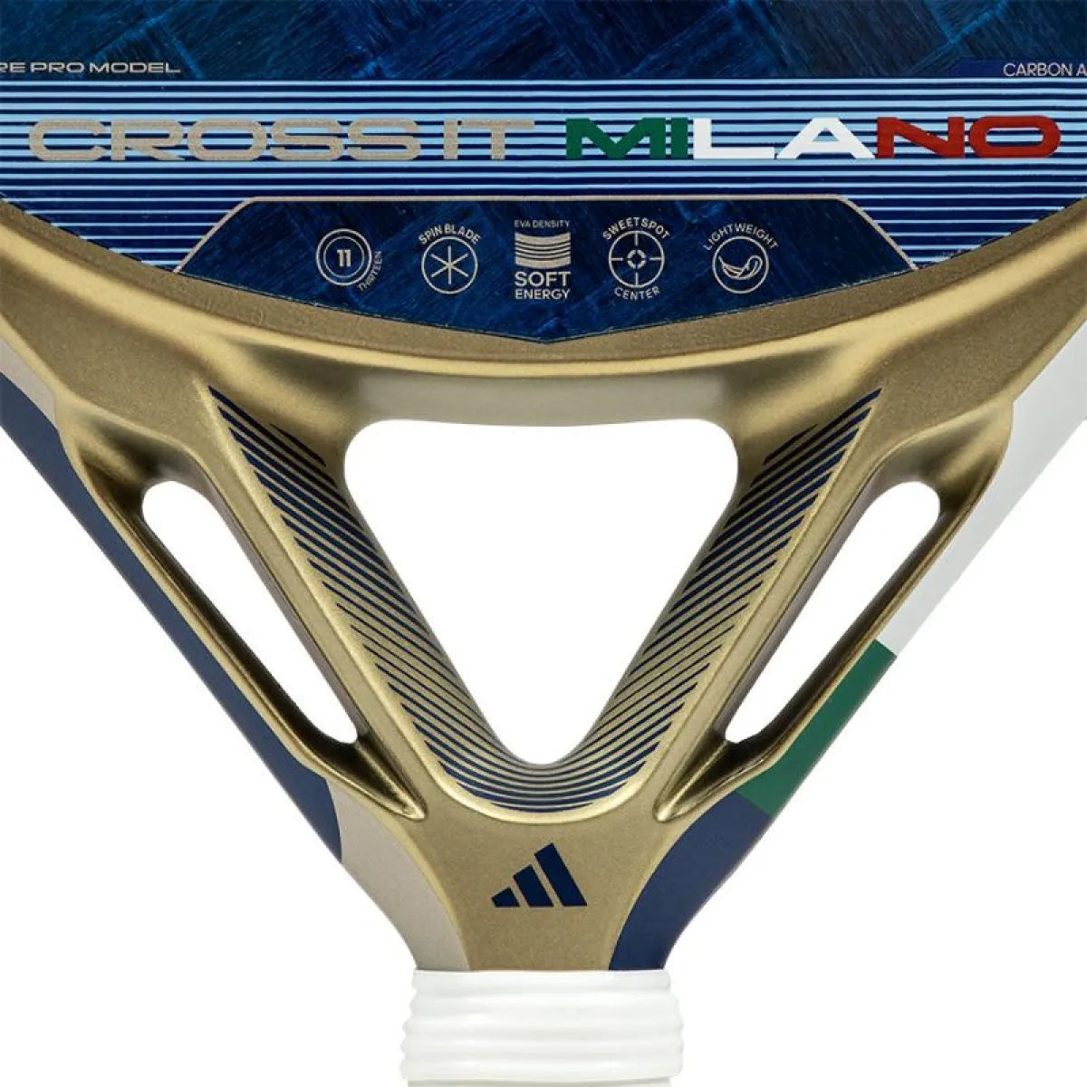 Raquette padel Adidas Marta Ortega Cross It Light Milano 2026 — vue en perspective