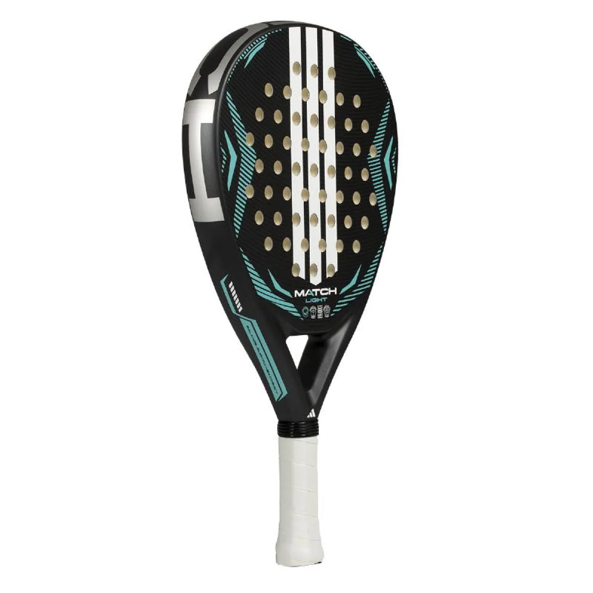 Raquette padel Adidas Match Light 3.5 2026 — vue de profil