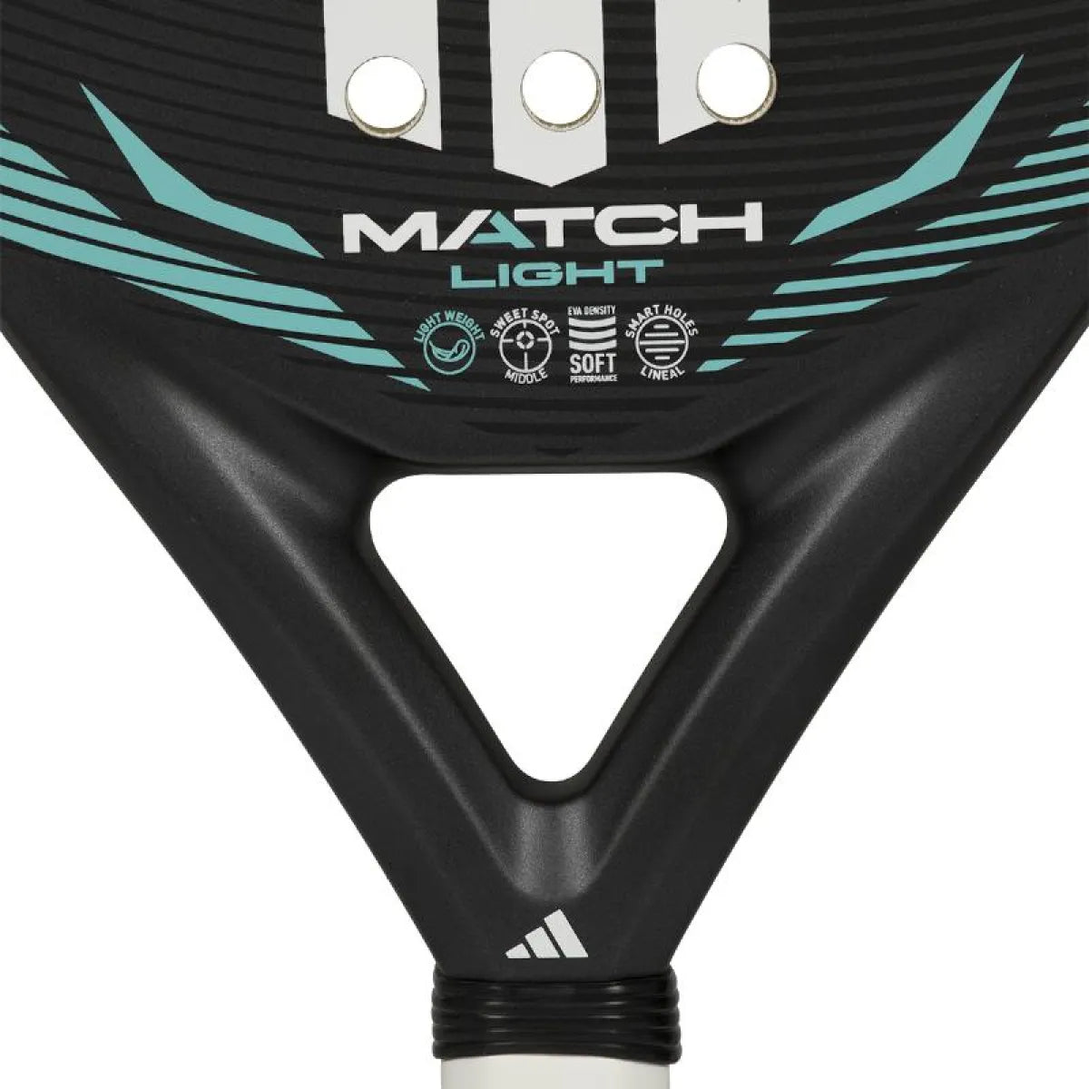 Raquette padel Adidas Match Light 3.5 2026 — vue en perspective