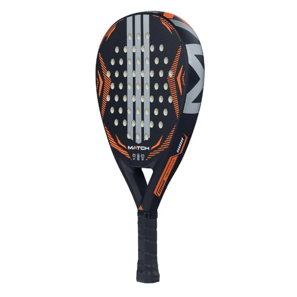 Raquette padel Adidas Match noir orange 3.5 2026 — vue de profil 2