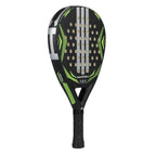 Raquette padel Adidas Match noir vert 3.5 2026 — vue de profil