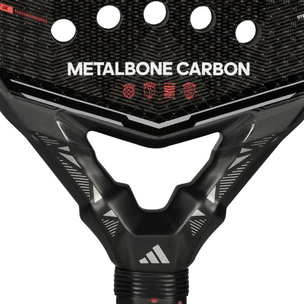 Raquette padel Adidas Metalbone Carbon 3.5 2026 — vue de dessus