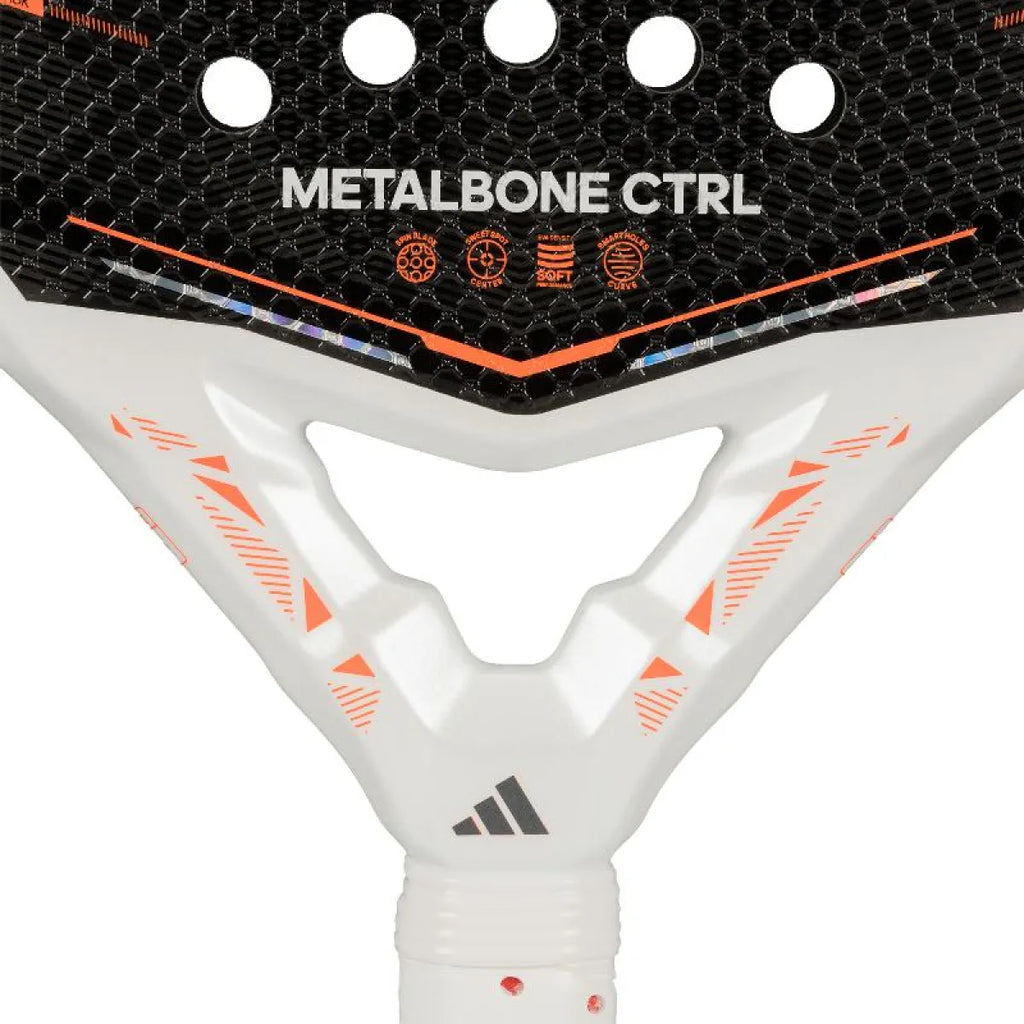 Raquette padel Adidas Metalbone Control 3.5 2026 — vue de dessus
