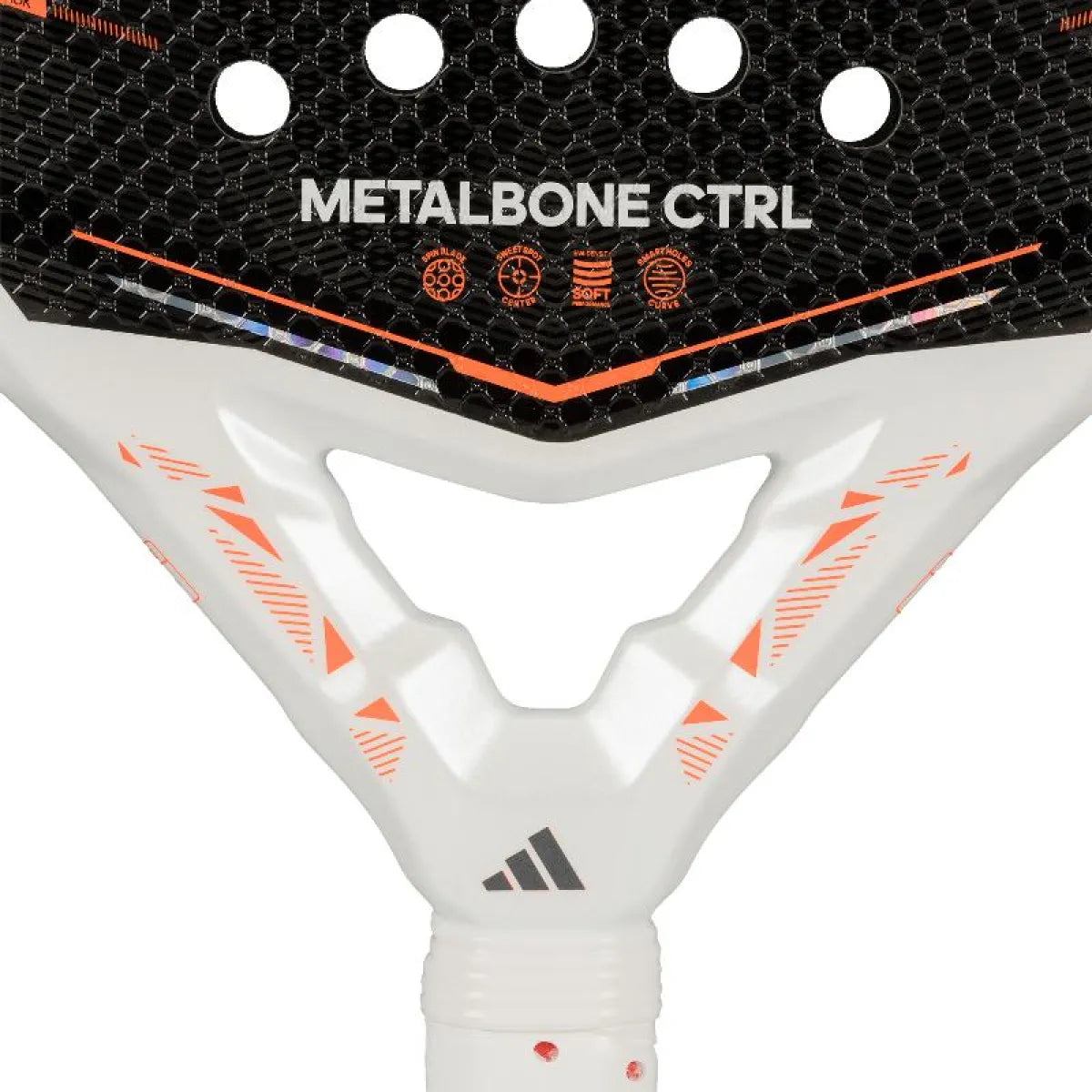 Raquette padel Adidas Metalbone Control 3.5 2026 — vue de dessus