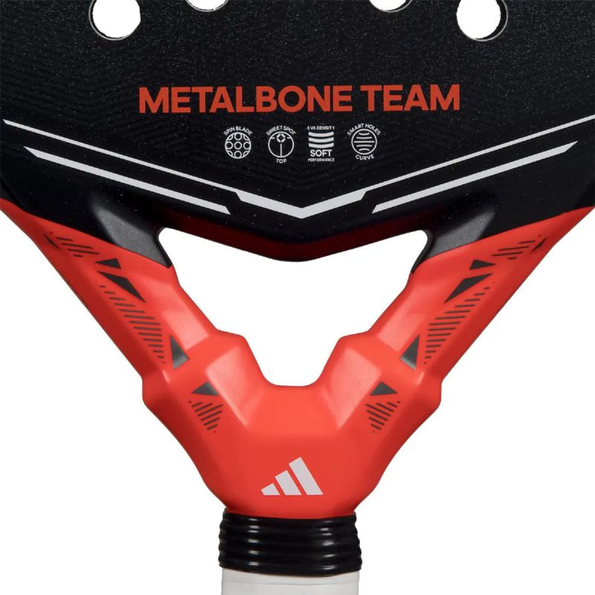 Raquette padel Adidas Metalbone Team 3.5 2026 — vue de dessus