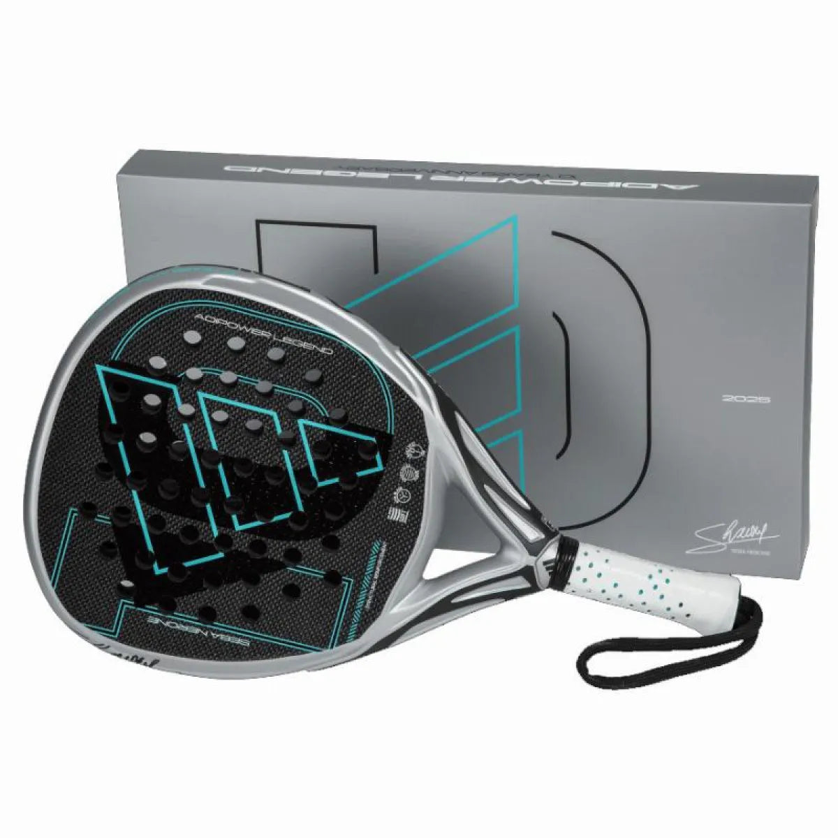Raquette padel Adidas Seba Nerone Adipower Legend 2025 — vue de face