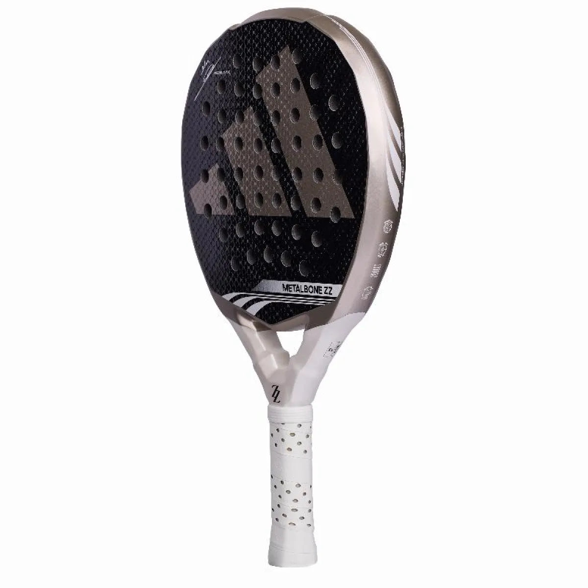 Raquette padel Adidas Zinedine Zidane Metalbone ZZ Team 2026 — vue de profil