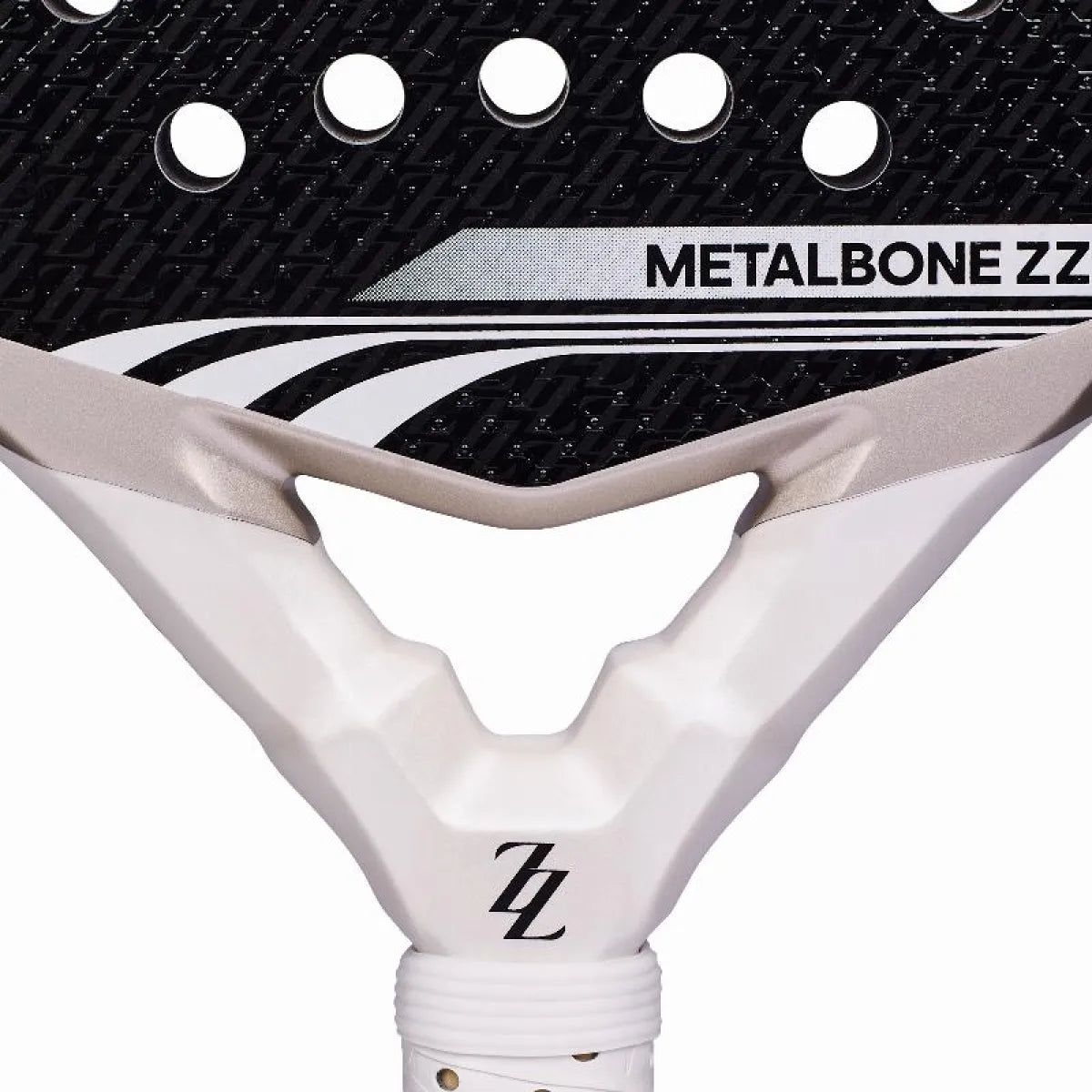 Raquette padel Adidas Zinedine Zidane Metalbone ZZ Team 2026 — vue en perspective