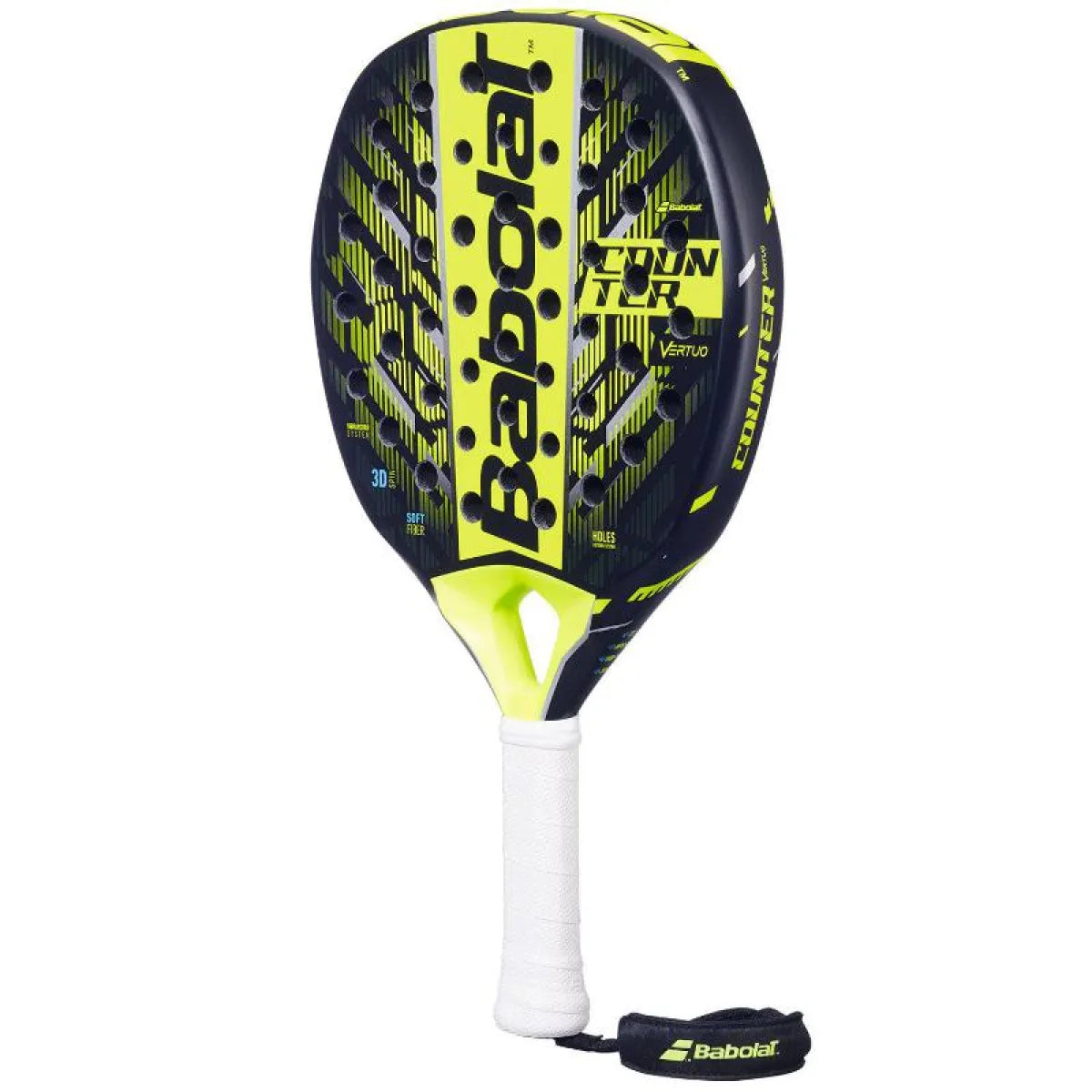 Raquette padel Babolat Counter Vertuo 2025 — vue de profil
