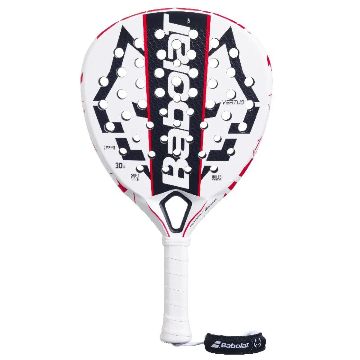 Raquette padel Babolat Juan Lebron Technical Vertuo 2025 — vue de face