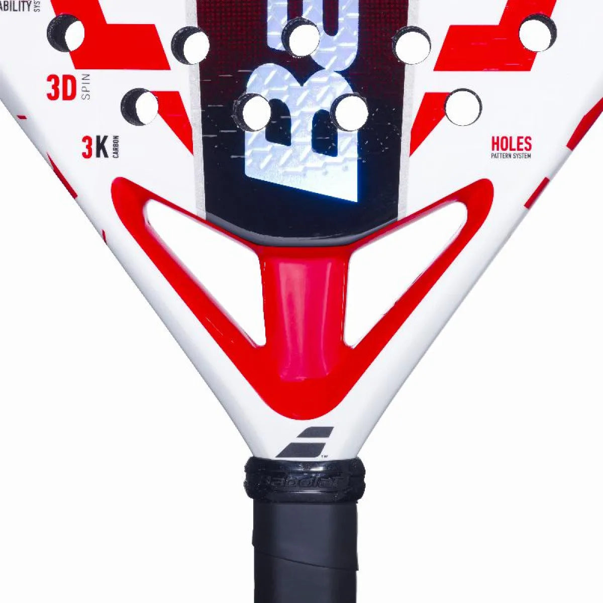 Raquette padel Babolat Juan Lebron Technical Viper 2025 — vue en perspective