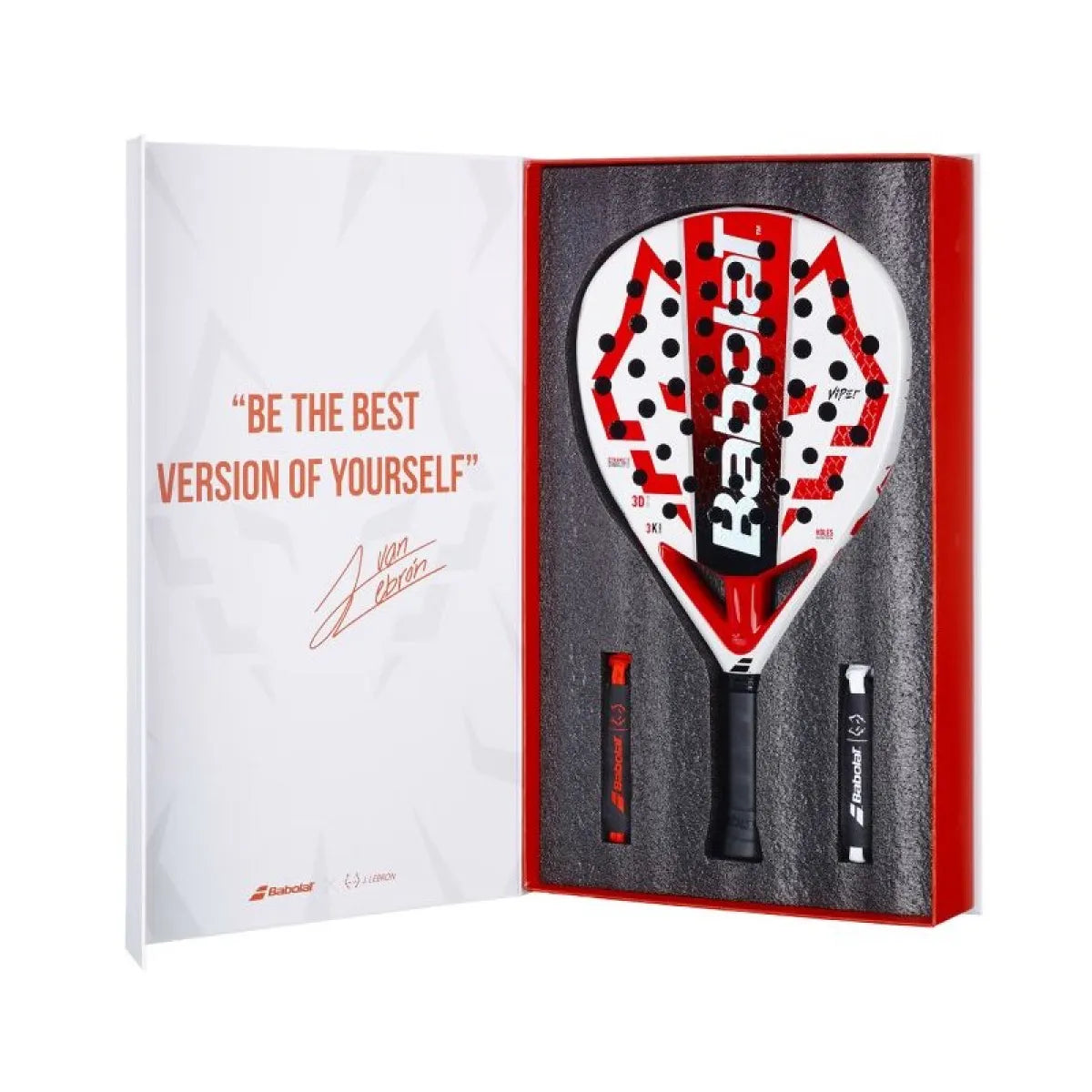 Raquette padel Babolat Juan Lebron Technical Viper 2025 — vue de face