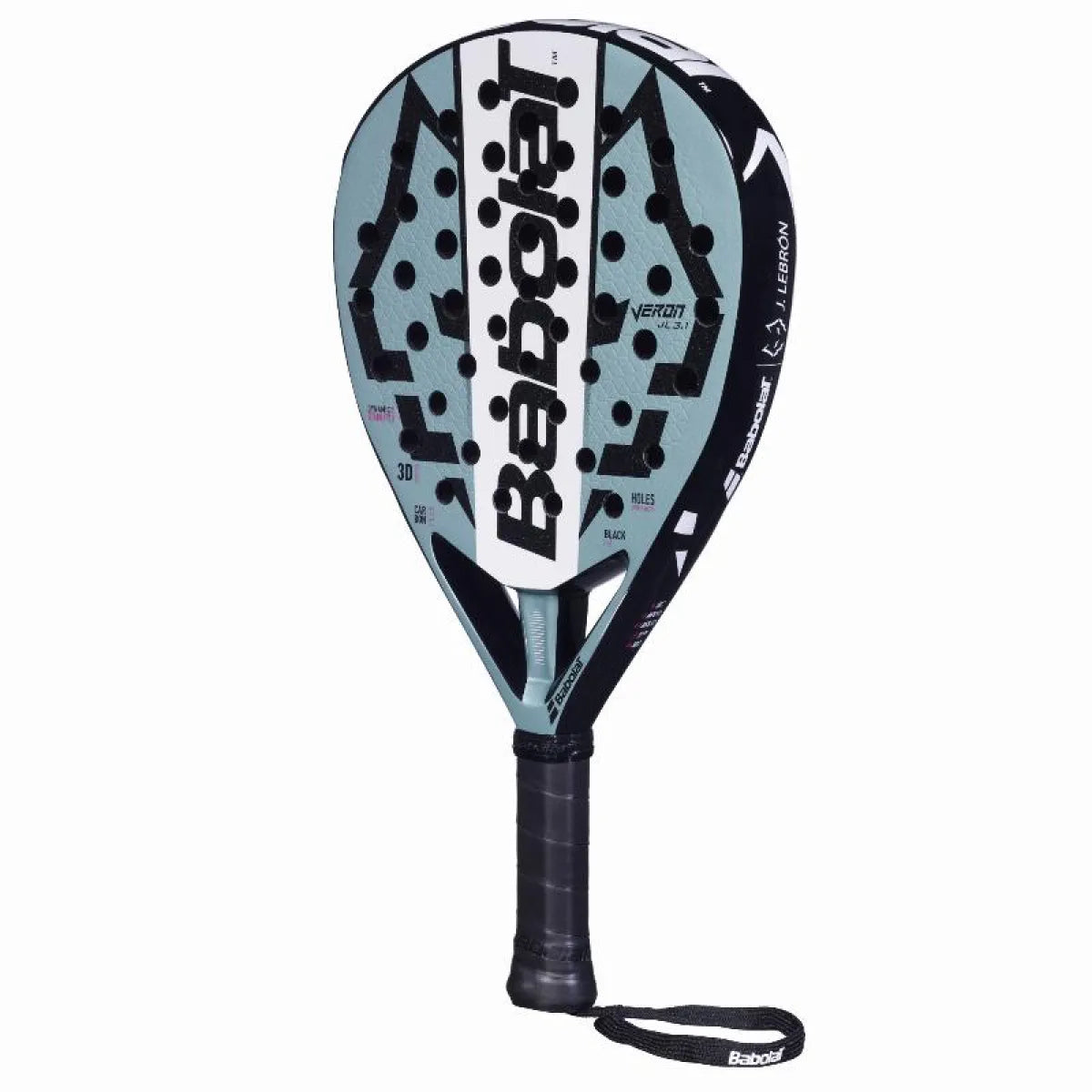 Raquette padel Babolat Juan Lebron Veron 3.1 2027 — vue de profil