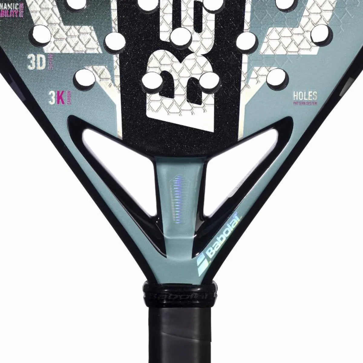 Raquette padel Babolat Juan Lebron Viper 3.1 2027 — vue en perspective