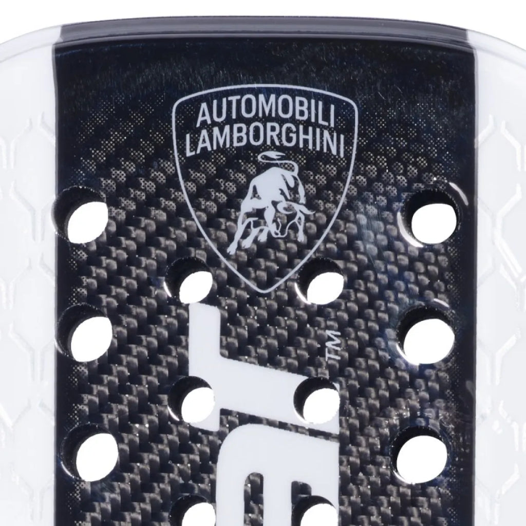 Raquette padel Babolat Lamborghini blanc 2026 — vue détail 2