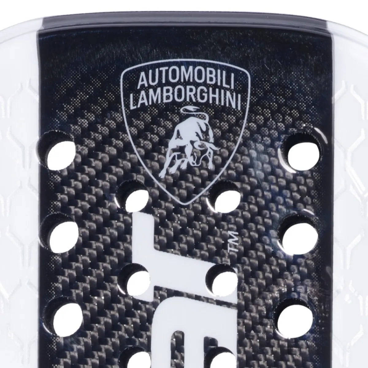 Raquette padel Babolat Lamborghini blanc 2026 — vue détail 2