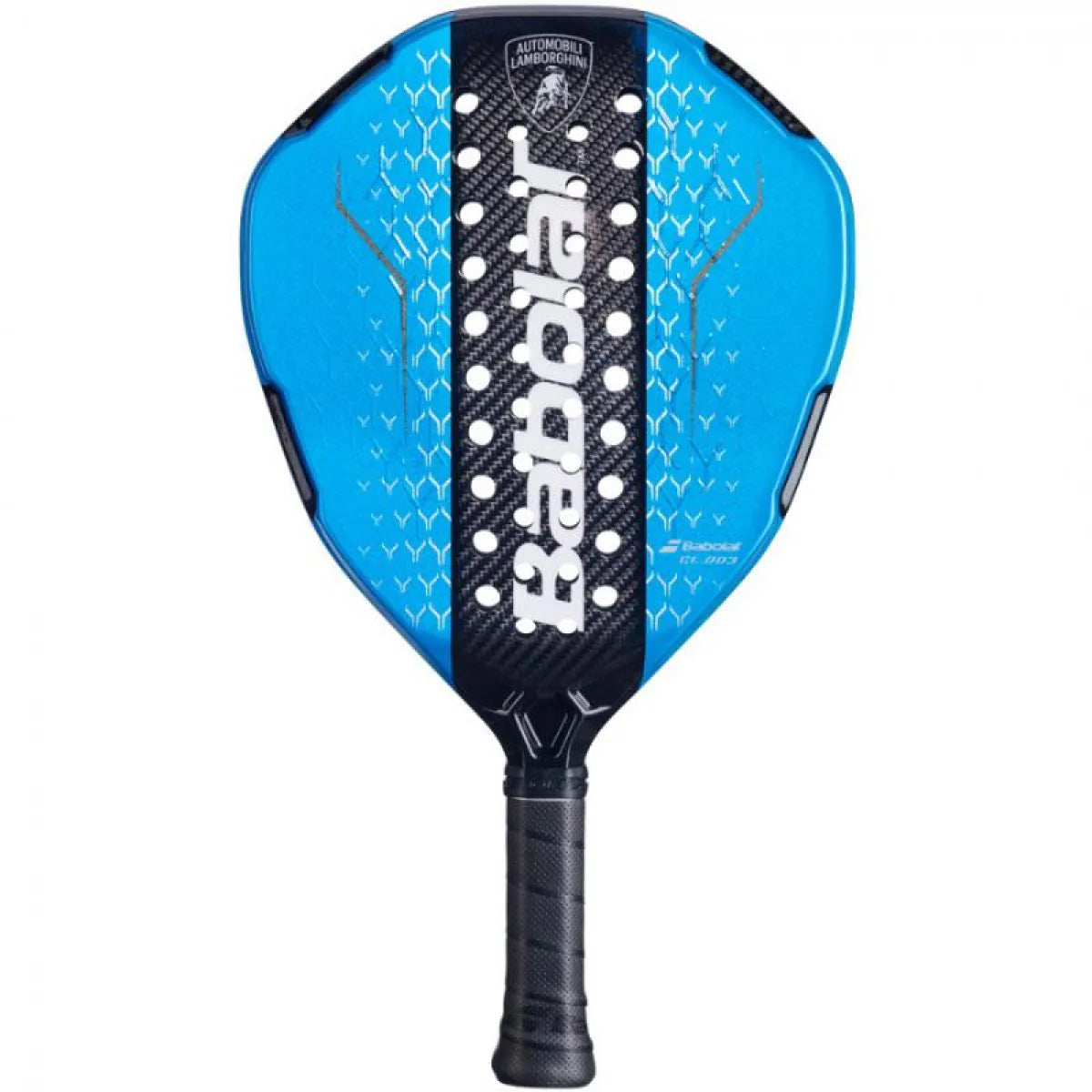 Raquette padel Babolat Lamborghini bleu 2026 — vue de face