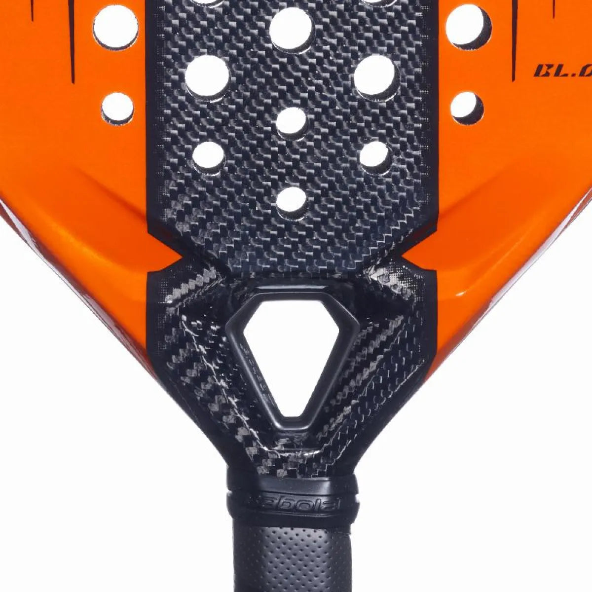 Raquette padel Babolat Lamborghini orange 2026 — vue détail 2