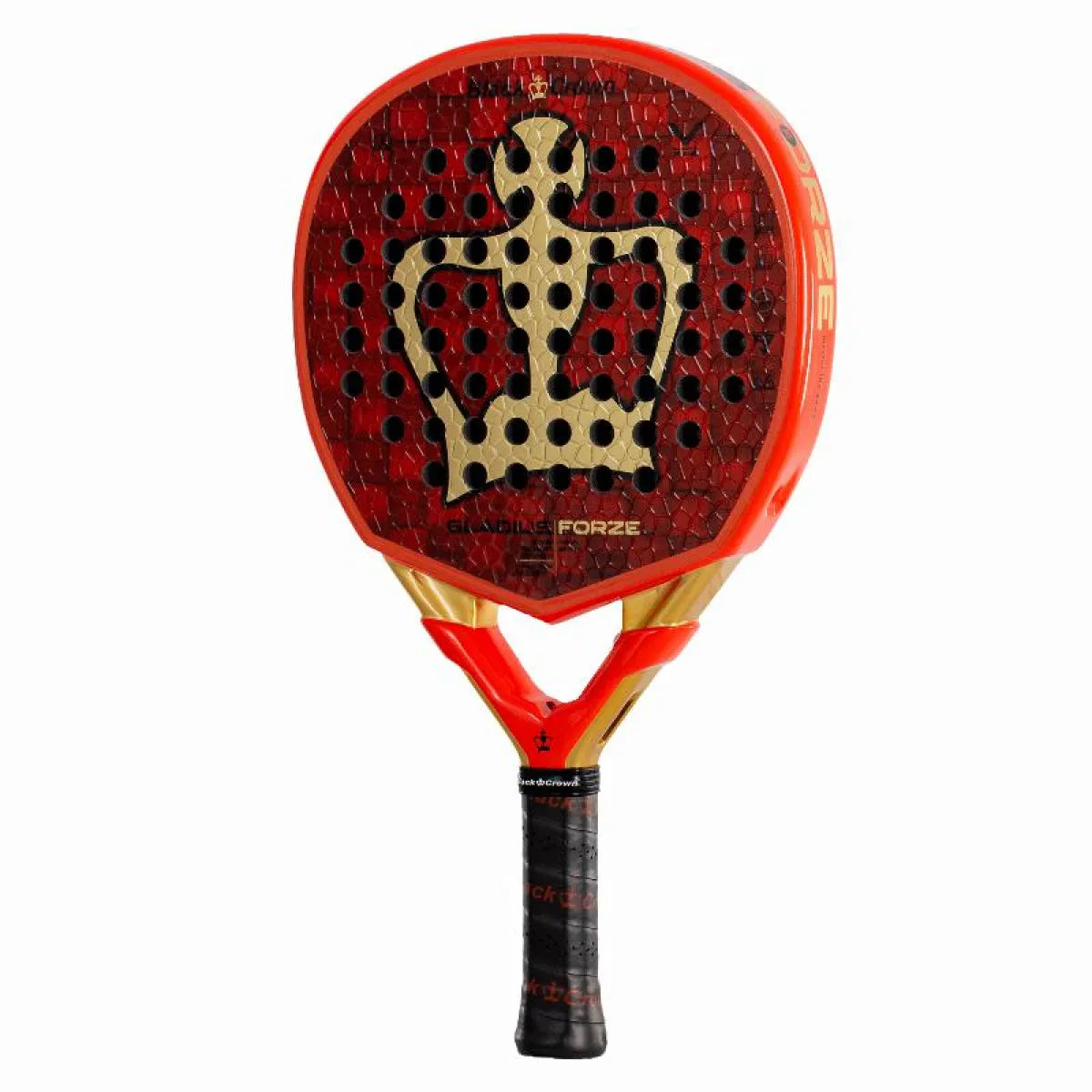 Raquette padel Black Crown Gladius Force 2026 — vue de profil 2