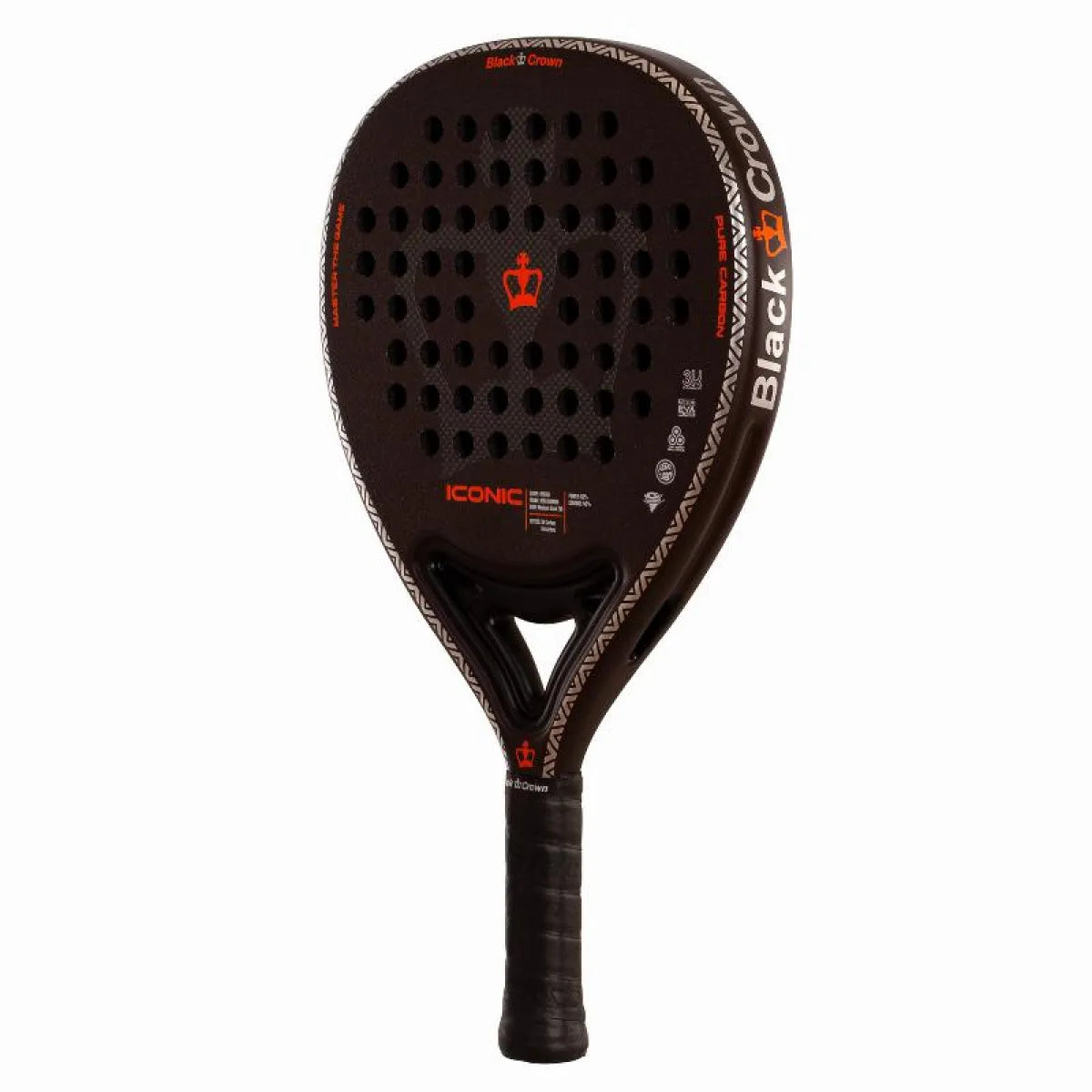 Raquette padel Black Crown Iconic — vue détail 2