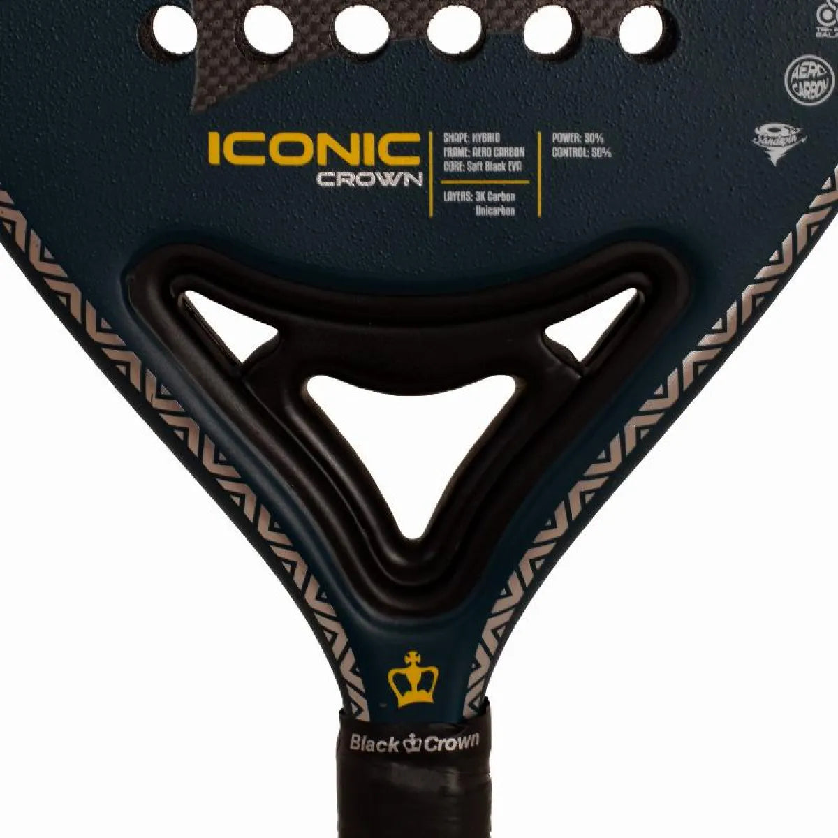 Raquette padel Black Crown Iconic Crown — vue détail 1