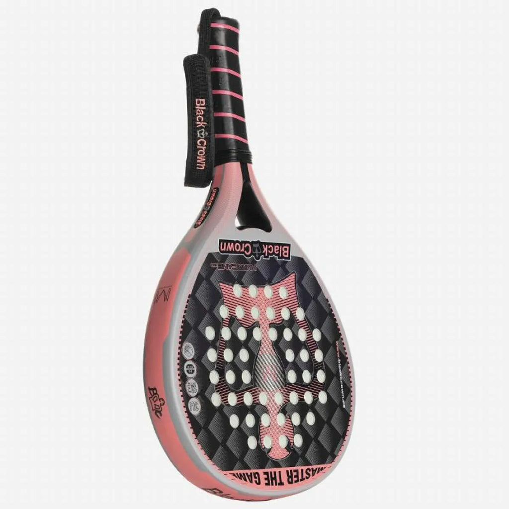 Raquette padel Black Crown Marta Marrero Hurricane 2.0 — vue de profil