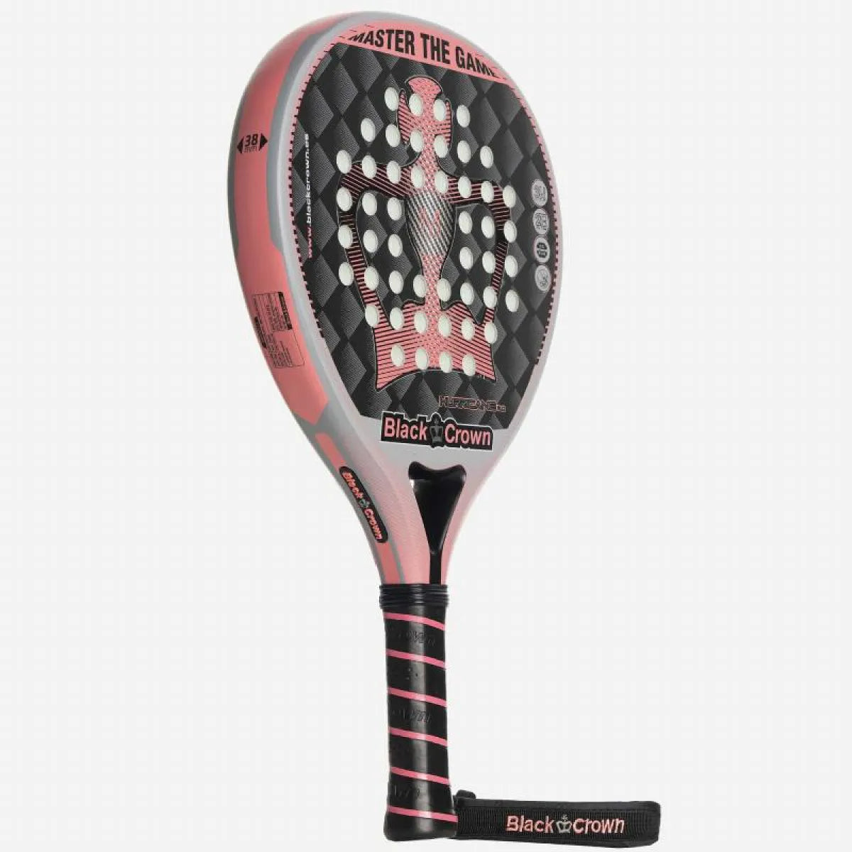 Raquette padel Black Crown Marta Marrero Hurricane 2.0 — vue de profil 2