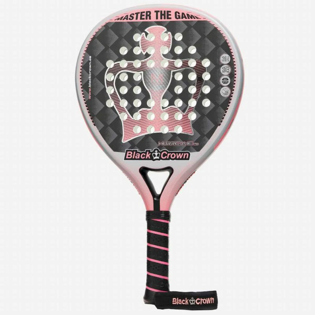 Raquette padel Black Crown Marta Marrero Hurricane 2.0 — vue de face