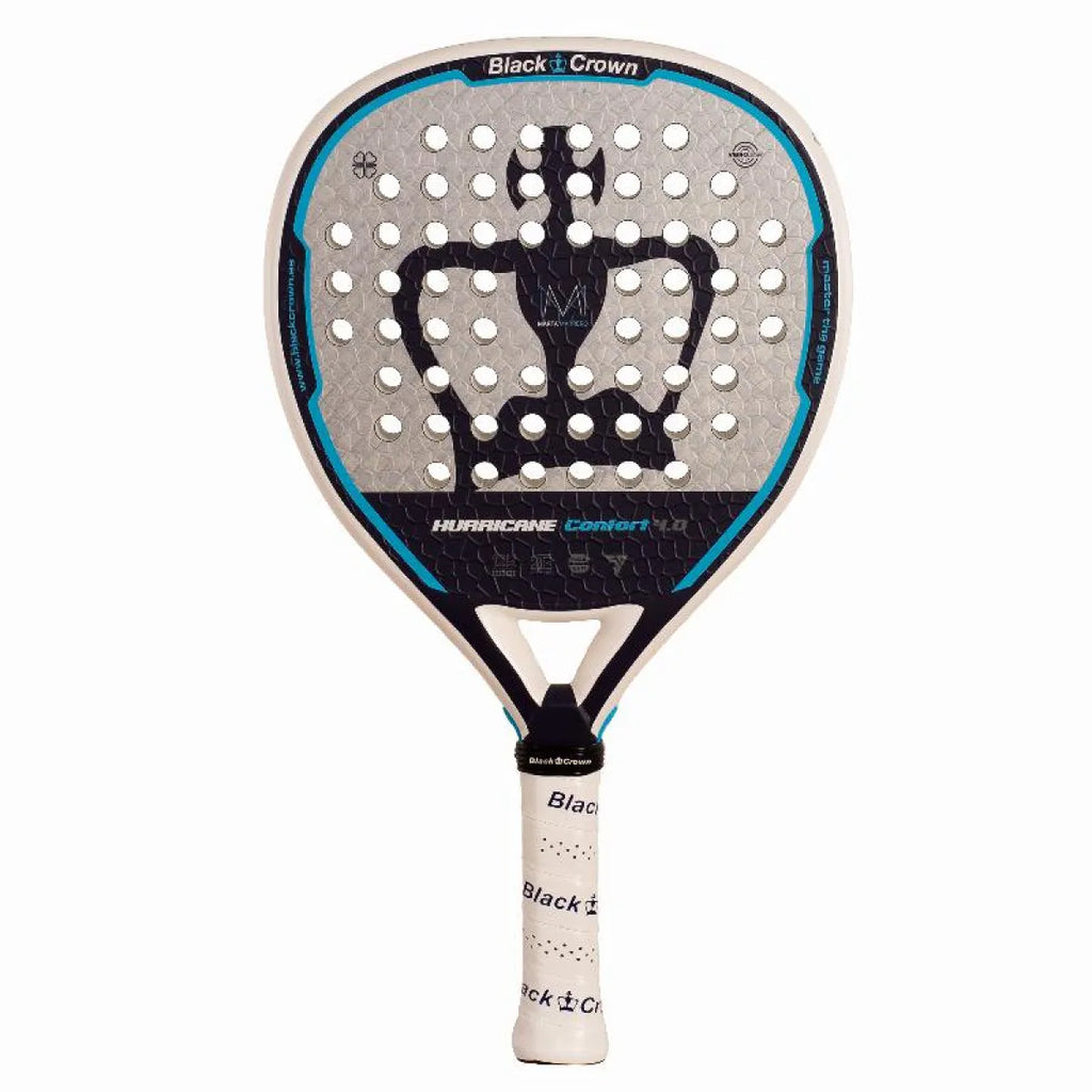 Raquette padel Black Crown Marta Marrero Hurricane Comfort 4.0 2026 — vue de face