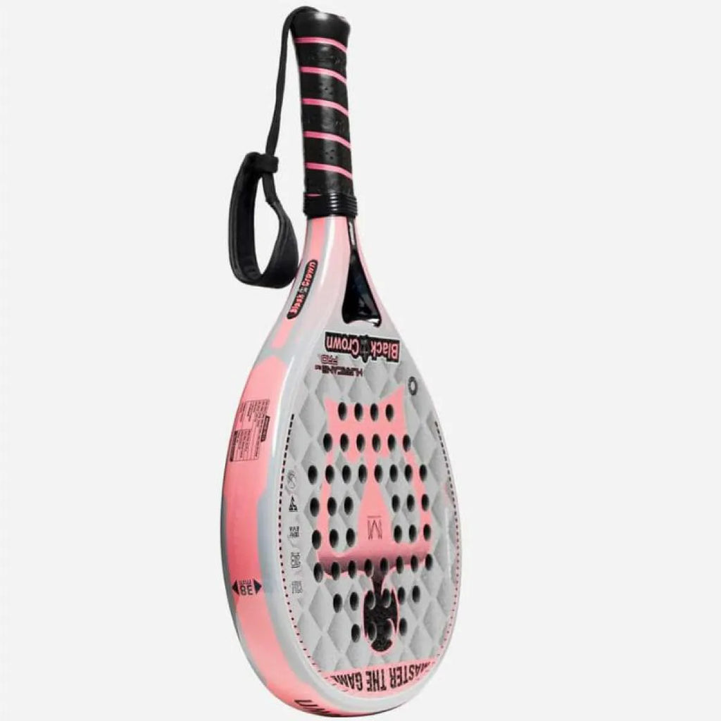 Raquette padel Black Crown Marta Marrero Hurricane Pro 2.0 — vue de profil 2