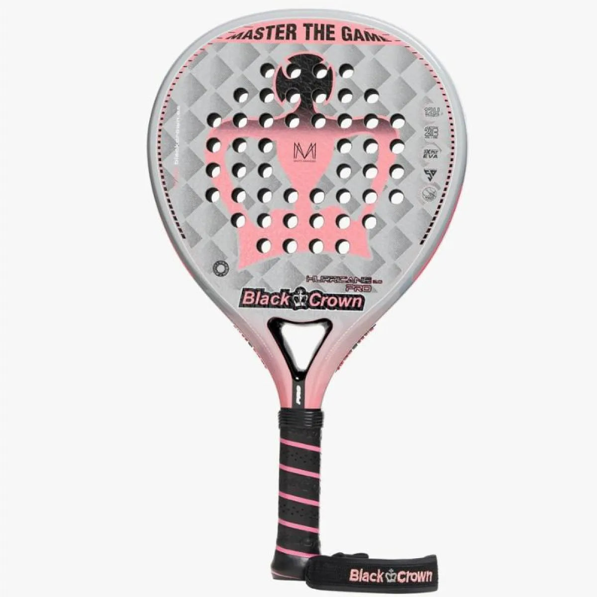 Raquette padel Black Crown Marta Marrero Hurricane Pro 2.0 — vue de face