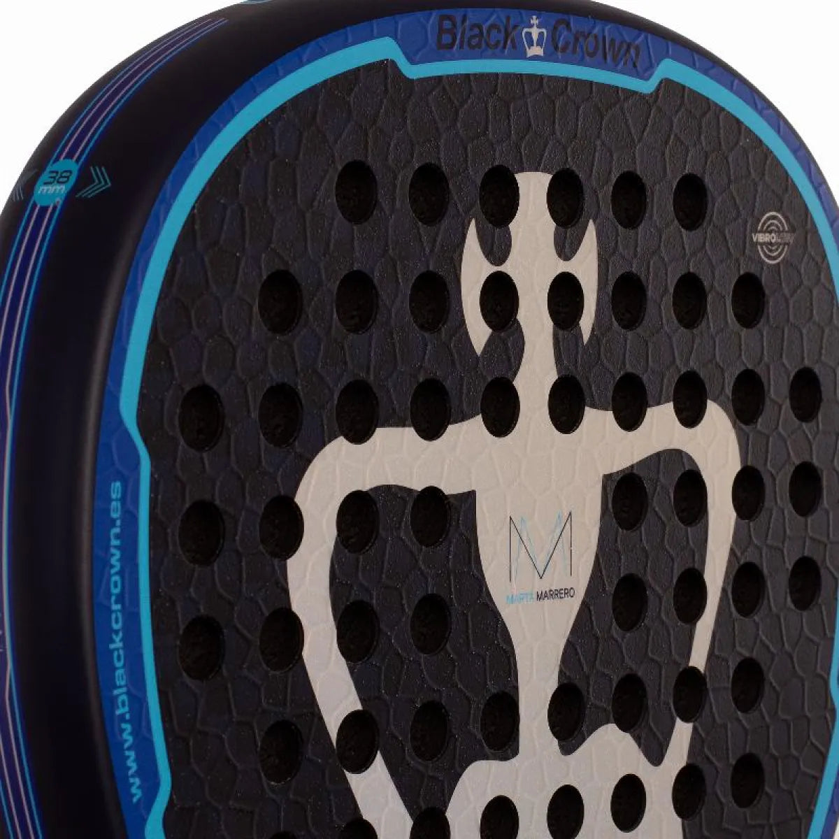 Raquette padel Black Crown Marta Marrero Hurricane Pro 4.0 2026 — vue détail 2