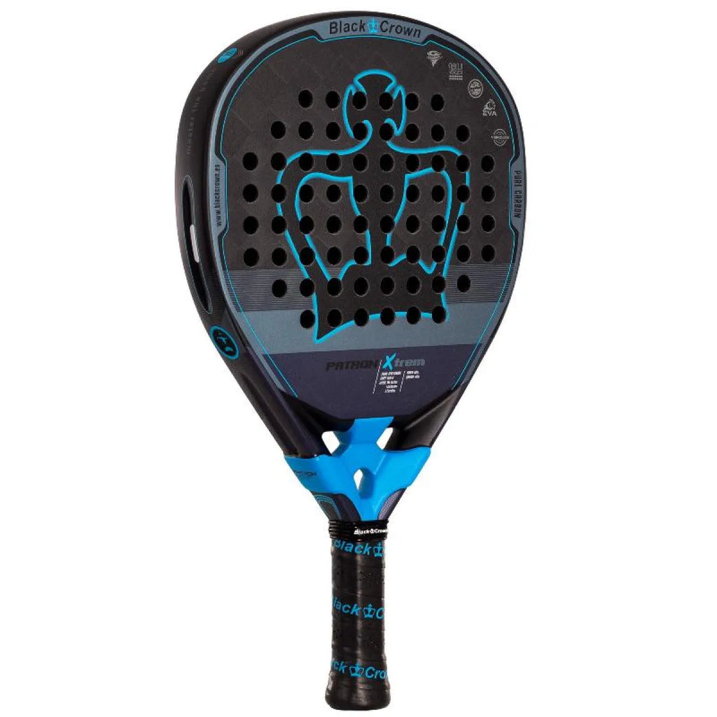 Raquette padel Black Crown Patron Xtrem 2025 — vue de profil